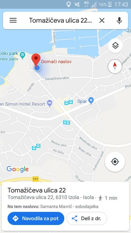Apartma_Samy Izola Esterno foto